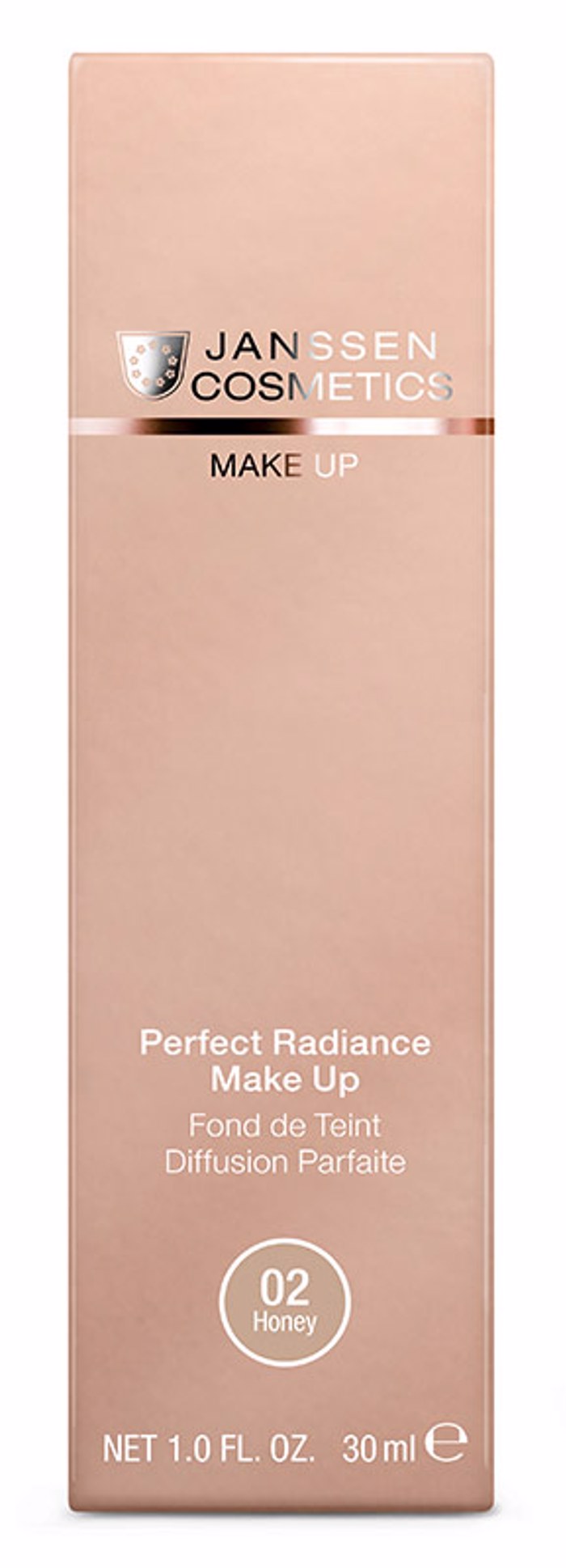 JANSSEN COSMETICS Perfect Radiance No.02 Honey Krema Porselaninis Opsis kai Prostasias me Fusika Filtra UV 30ml